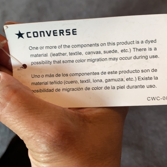 Converse Rare metallic to the knee lace up /zipper.  No longer knew with tags. - Picture 7 of 7